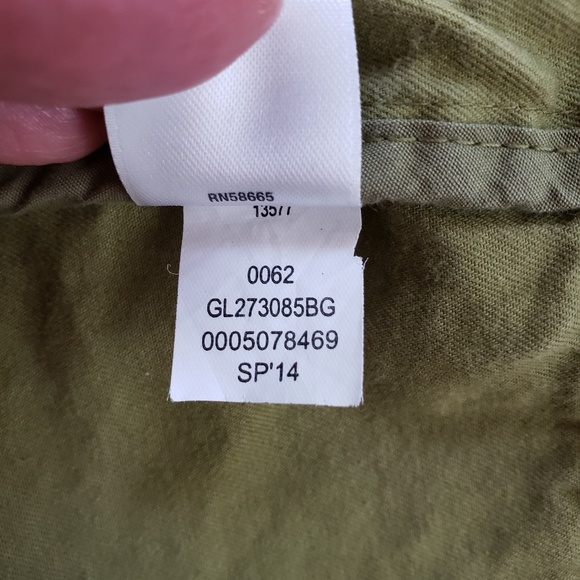 Tucker + Tate girls Green utility Jacket Lrg (14) - Picture 8 of 8